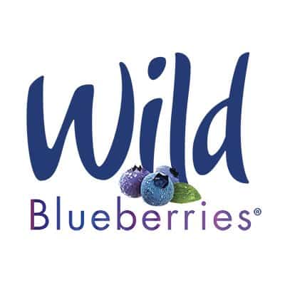 Wild blueberries logo.